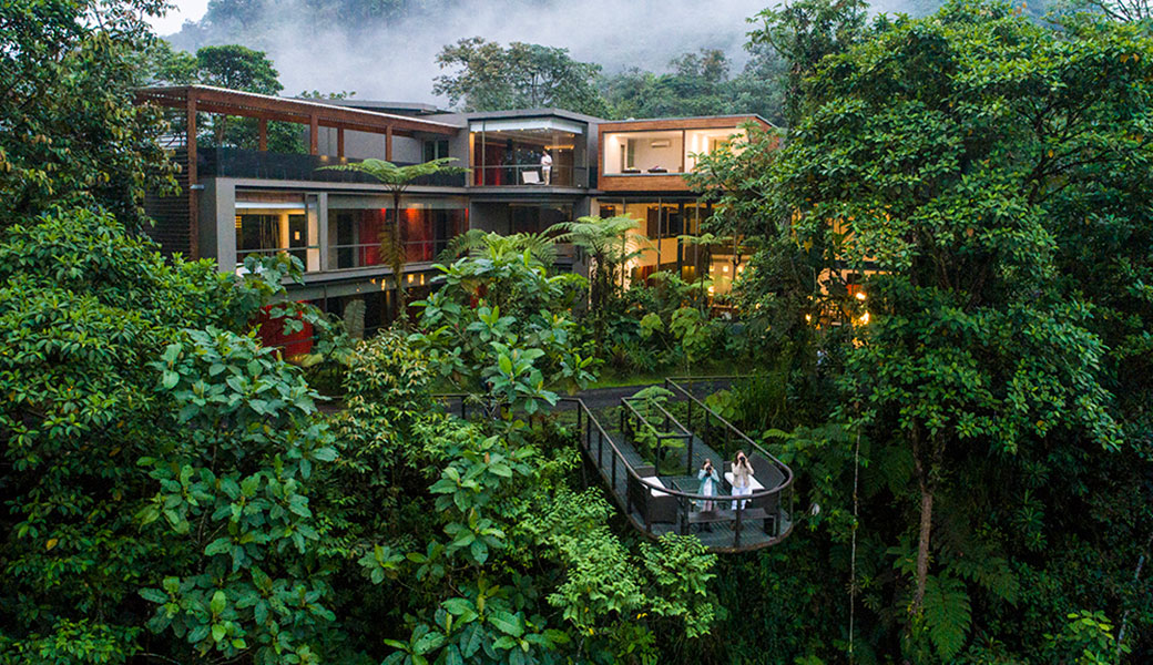 Mashpi Lodge Luxury Hotel in the Ecuador Cloud Forest