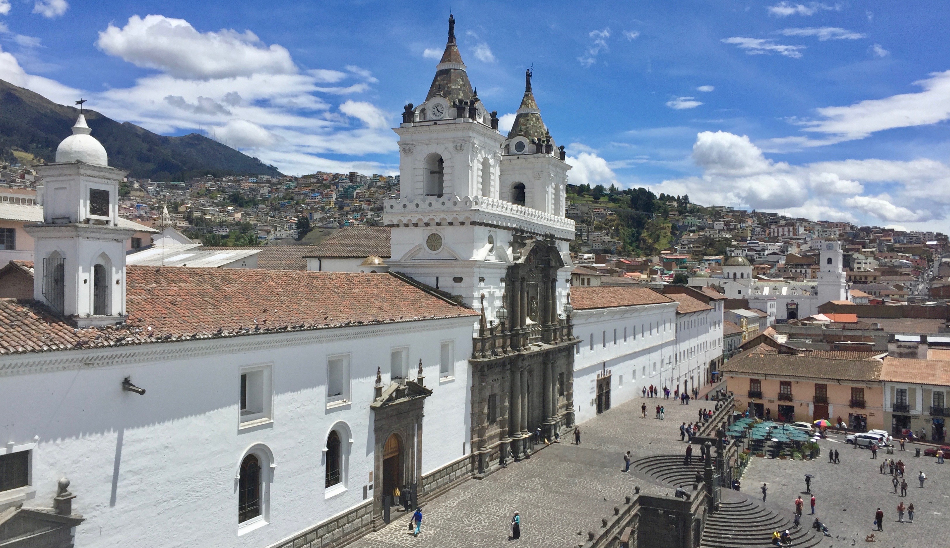 San Francisco Church and Plaza, Quito, Ecuador